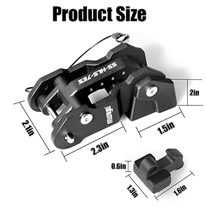 Aluminum Hood Latches for Jeep Wrangler & Gladiator