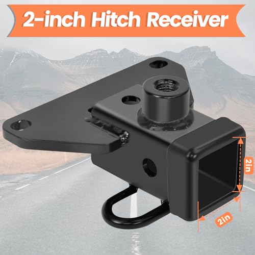 Trailer Hitch Receiver, 2" for Jeep