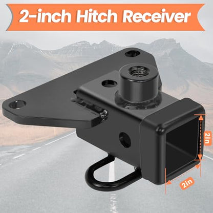 Trailer Hitch Receiver, 2" for Jeep