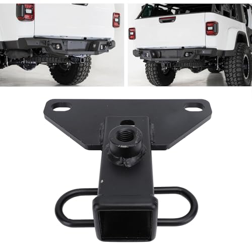 Heavy-Duty Steel 2-Inch Rear Trailer Hitch Receiver for Jeep Gladiator