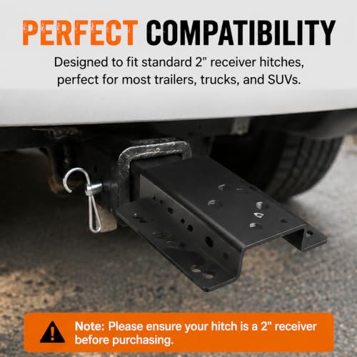 Heavy Duty Steel Winch Mount Plate for Jeep JL