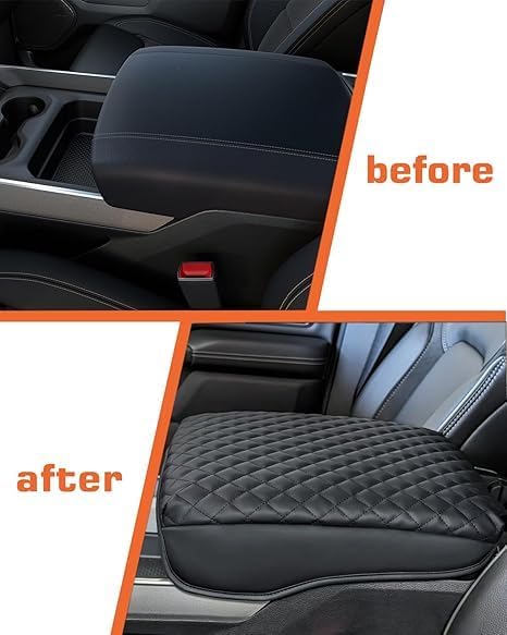 Center Console Cover for 2019-2026 Chevy/GMC 1500 & Full-Size SUVs - Anti-Scratch Armrest Cover