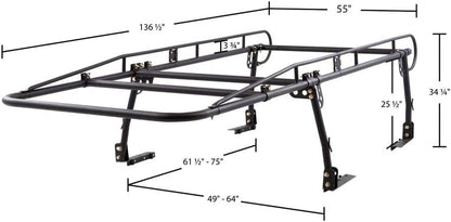 Universal Steel Over-Cab Truck Rack - OHMU