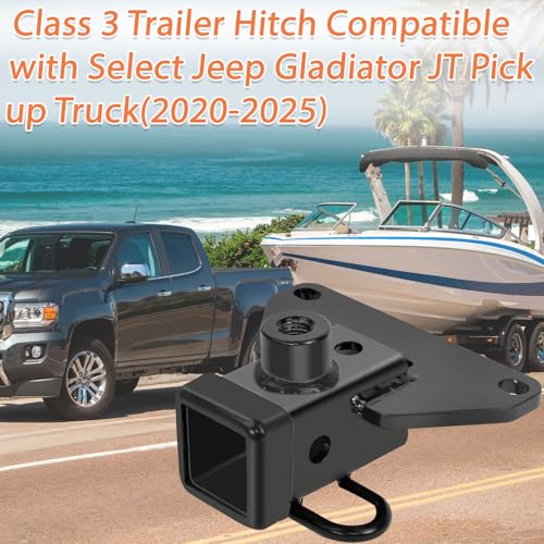 Trailer Hitch Receiver, 2" for Jeep