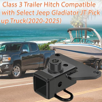 Trailer Hitch Receiver, 2" for Jeep
