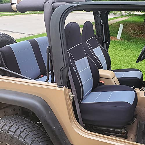 Waterproof Neoprene Seat Covers for Jeep Wrangler TJ 1997-2002