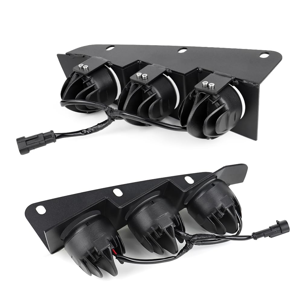 Bronco Bumper LED Fog Lights, White DRL for 2021-2024 2/4 Door