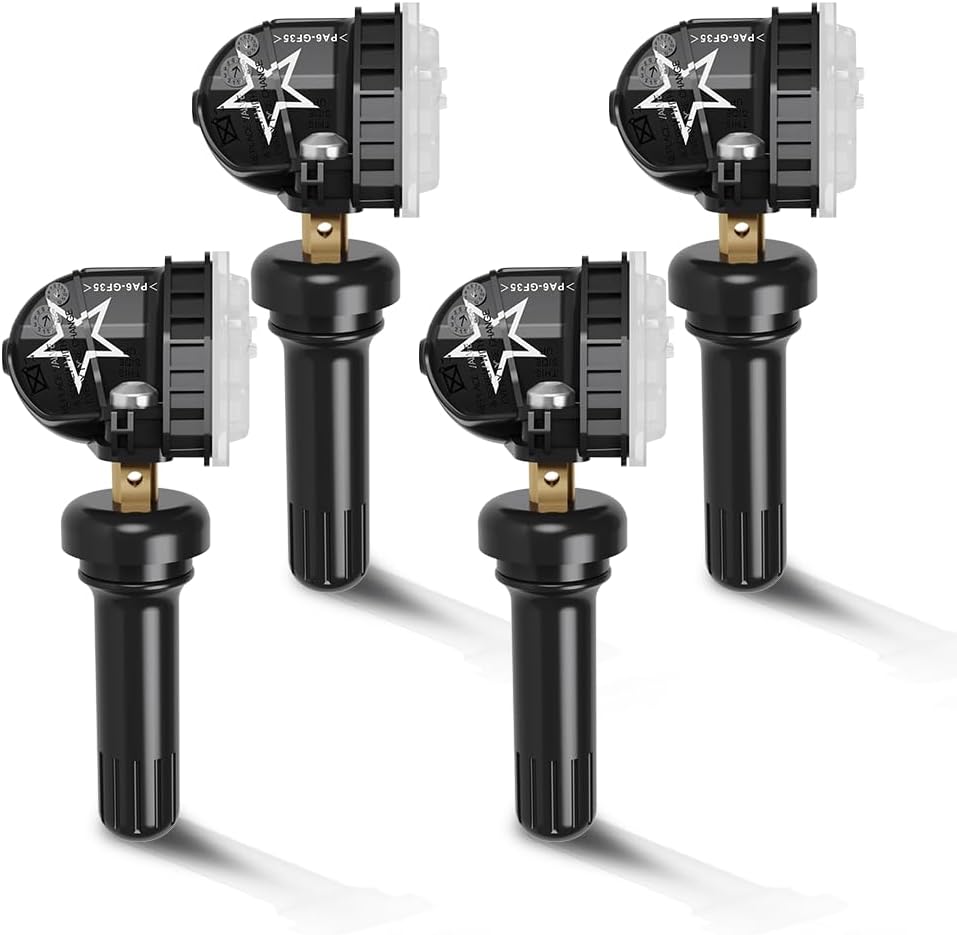 4-PCS GM TPMS Sensors for Chevy/GMC/Buick/Cadillac - Replaces 13598771/13598772/13586335/13581558