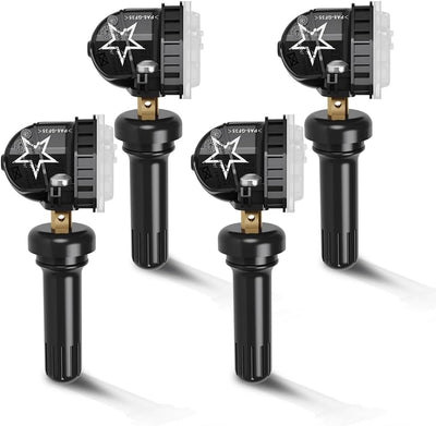 4-PCS GM TPMS Sensors for Chevy/GMC/Buick/Cadillac - Replaces 13598771/13598772/13586335/13581558