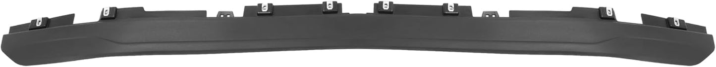 KUAFU Front Bumper Valance Compatible with 2015 2016 2017 Ford F150 F-150 Replacement for FO1095267C, FO1095267, FL3Z17626AA Air Dam Deflector Lower Valance Black