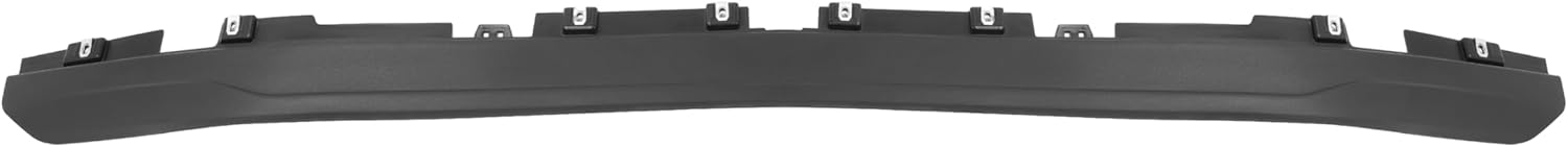 KUAFU Front Bumper Valance Compatible with 2015 2016 2017 Ford F150 F-150 Replacement for FO1095267C, FO1095267, FL3Z17626AA Air Dam Deflector Lower Valance Black