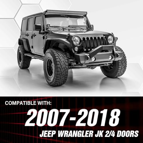 Heavy Duty Steel Fender Flares for Jeep JK