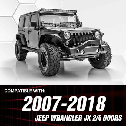 Heavy Duty Steel Fender Flares for Jeep JK