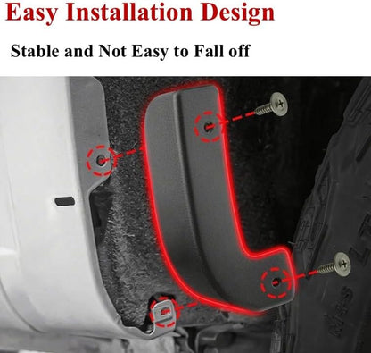 Mud Flap Delete Kit for 2019-2025 Chevy Silverado 1500
