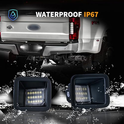 LED License Plate Light for 2017-2025 Ford F250 F350 F450