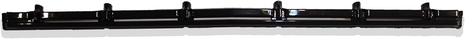 Black Magic Gloss Black Tape-on Grille Overlay Compatible With 2021-2024 Chevrolet Suburban/Tahoe LT And Premier