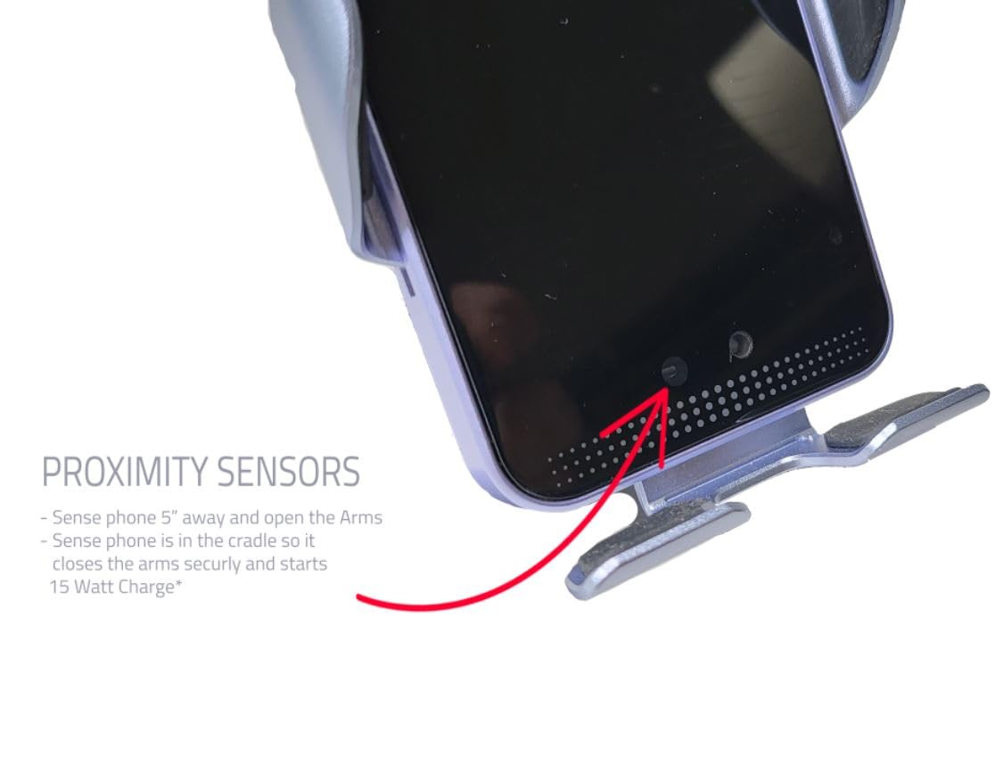Qi Fast Wireless Charger Phone Mount for Ford Bronco Console