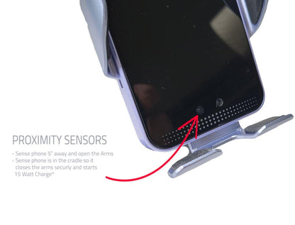 Qi Fast Wireless Charger Phone Mount for Ford Bronco Console
