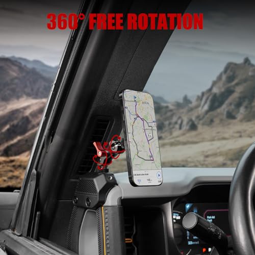 Magnetic Phone Holder for 2021-2026 Ford Bronco Accessories 2/4-Door