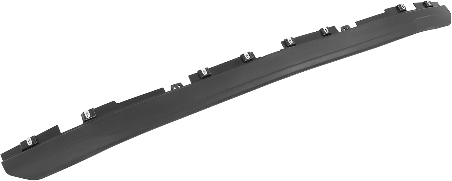 KUAFU Front Bumper Valance Compatible with 2015 2016 2017 Ford F150 F-150 Replacement for FO1095267C, FO1095267, FL3Z17626AA Air Dam Deflector Lower Valance Black