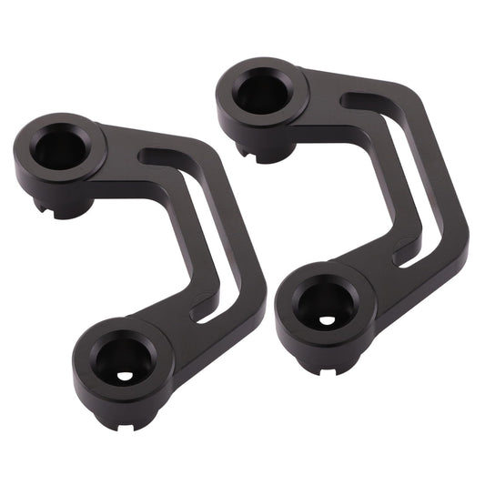 A-Pillar LED Light Mounts for 2018-2023 Jeep Wrangler JL & Gladiator JT (Black)