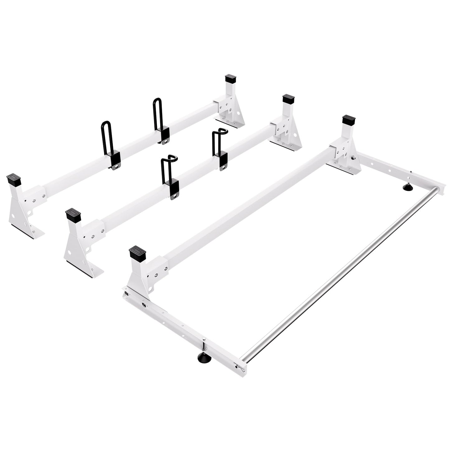 54" Heavy-Duty Van Roof Ladder Rack (3 Bars) - 800 lb Capacity for Ford Transit (2015-2022)