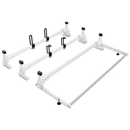 54" Heavy-Duty Van Roof Ladder Rack (3 Bars) - 800 lb Capacity for Ford Transit (2015-2022)