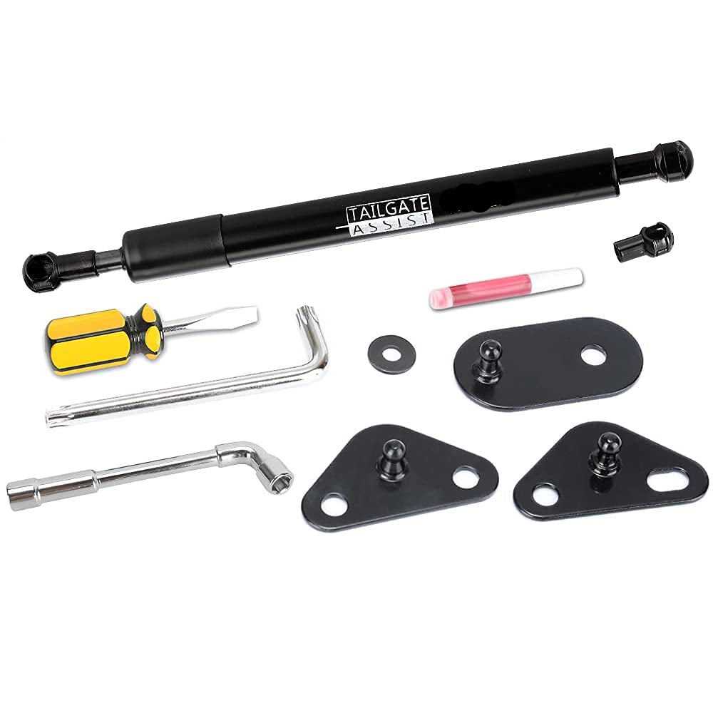 Tailgate Assist for 2015-2026 F-150 – Stainless Steel, Quiet Controlled Descent, Bolt-On