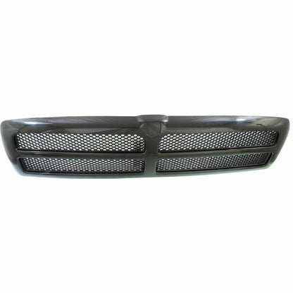 All-Black Honeycomb Front Grille for 1994-2002 Dodge Ram 1500/2500/3500