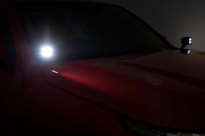 2" Black Series LED Pods with DRL - 3600 Lumen Spot Beam, Waterproof for Truck/Jeep/UTV