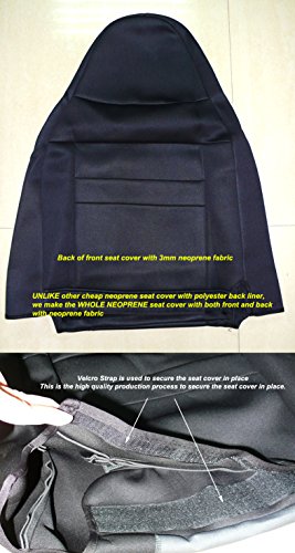 Waterproof Neoprene Seat Covers for Jeep Wrangler TJ 1997-2002