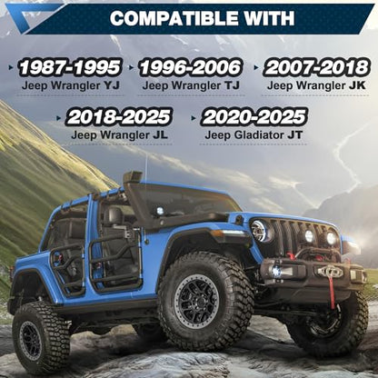 Jeep Wrangler Door Storage Rack for TJ YJ JL JK JT