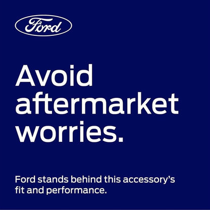 Genuine OEM Ford Bronco Emblem - Gloss Black Decal, M1447BRB