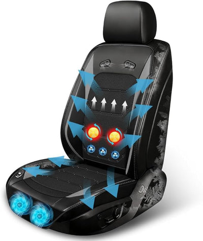 Cooling Ventilated Car Seat Cushion with 5 Fans