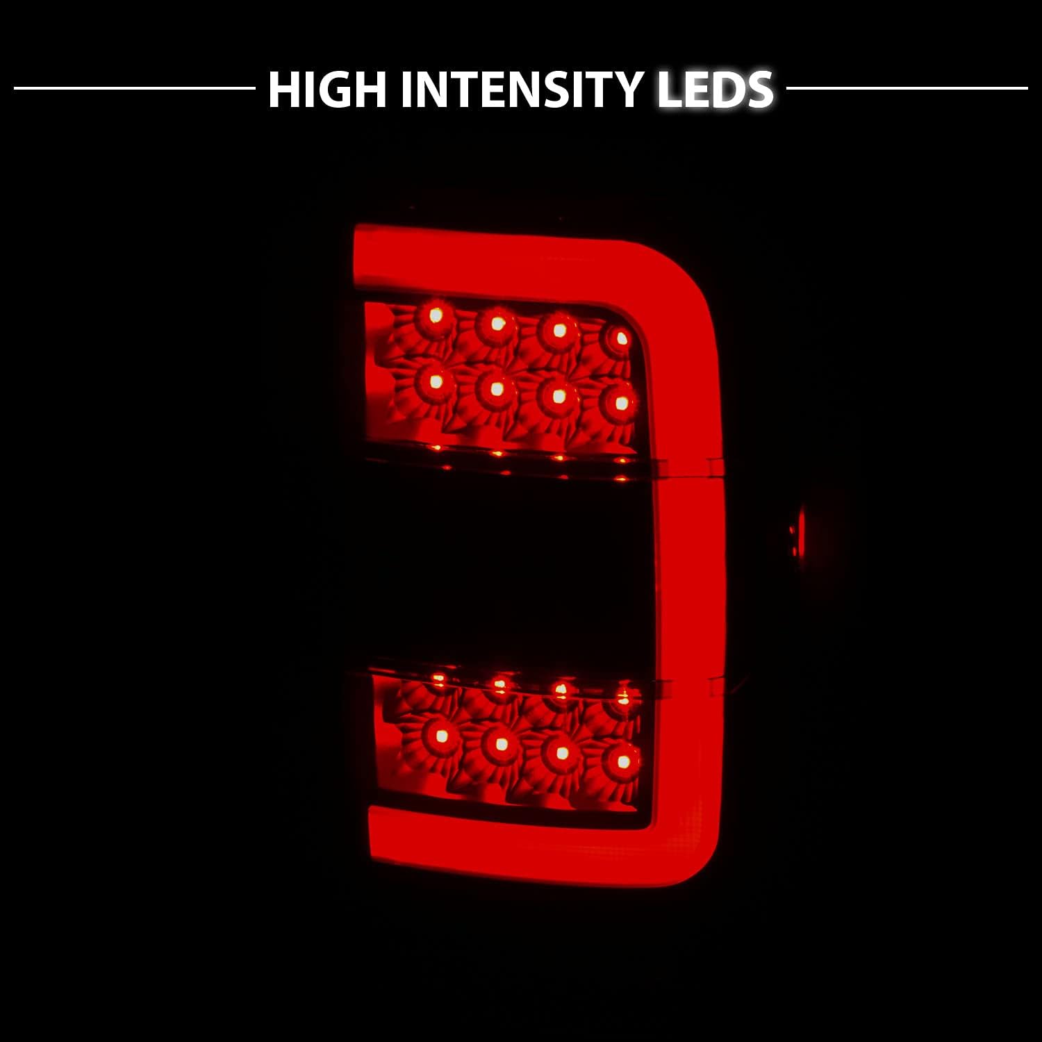 C-Type LED Brake Tail Lights for 2001-2011 Ford Ranger - OHMU