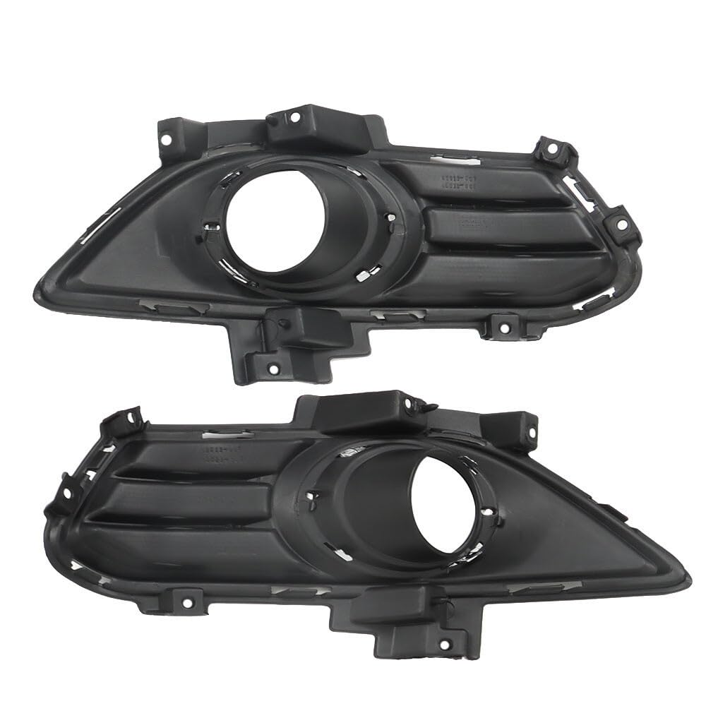 Fusion Front Bumper Grill with Fog Light Covers 12-Piece Set