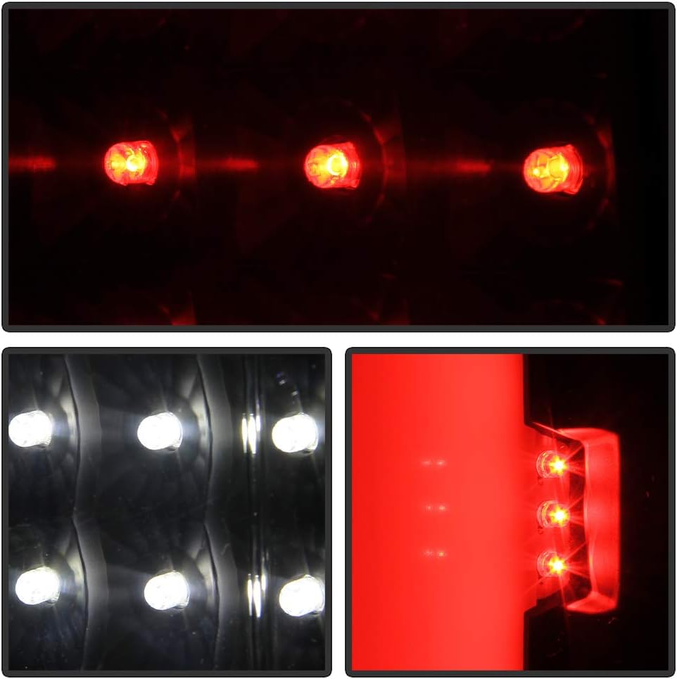 LED Tail Lights For [Incandescent Type] 2014-2018 GMC Sierra 1500 15-19 2500HD