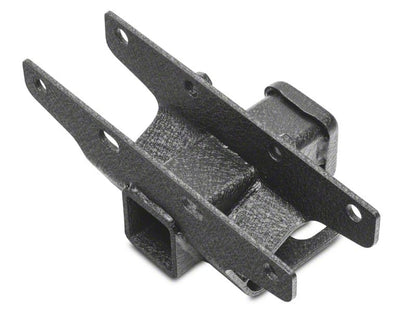 Jeep Wrangler Textured Black Receiver Hitch, Extra Towing