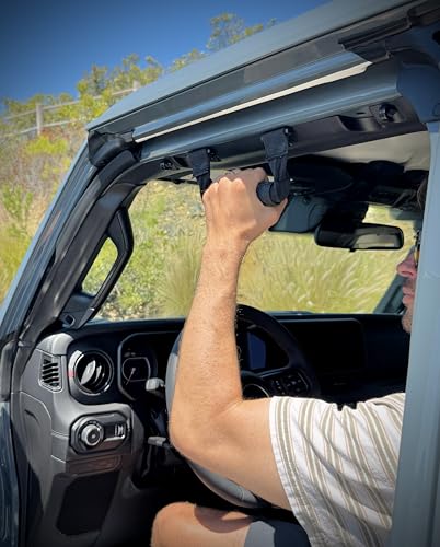 Magnetic Stow-Away Grab Handles for Jeep Wrangler JL 2018-2026