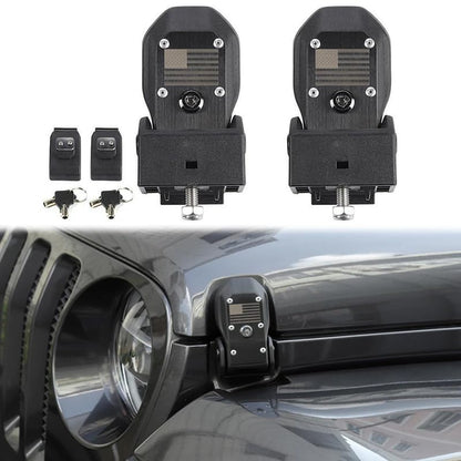 Jeep Wrangler JL Hood Latches