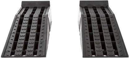 A Pair Plastic Car Service Ramps - 10,000 lbs Capacity Lifts Vehicles 6.25" H - OHMU