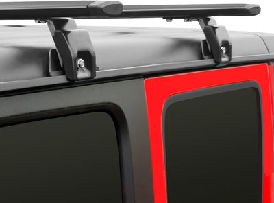 330 lb Roof Rack Cross Bars for 2007-2026 Jeep Wrangler & Gladiator - Aluminum (2/4-Door)