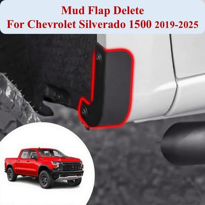 Mud Flap Delete Kit for 2019-2025 Chevy Silverado 1500