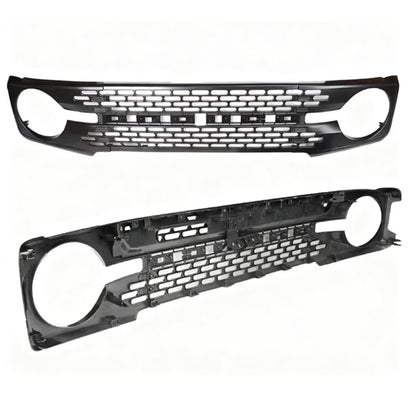 Glossy Black Front Grille for Ford Bronco 2021-2026