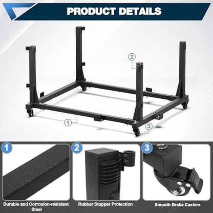 Jeep Wrangler Door Storage Rack for TJ YJ JL JK JT