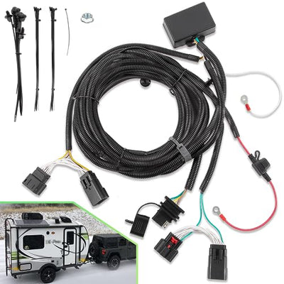 Jeep Wrangler JL/JLU Tow Hitch Wiring Harness 4-Pin