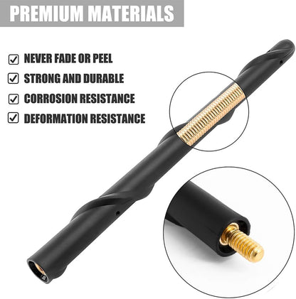 Short Antenna Replacement for Jeep Wrangler & Gladiator (2007-2025)