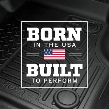 Weatherbeater Floor Mats | Fits 2021-2026 Ford Bronco Sport | Front & 2nd Row, 3-pc Black - 95341