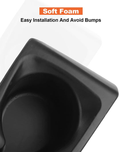 Cup Holders Insert Compatible with 2019-2026 Ram 1500 Cup Holder, Replace #5YK46TX7AC 5YK47TX7AC, Door Cup Holders for Right and Left Pocket, Pack of 2
