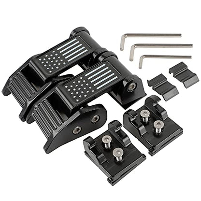 Wrangler JK JL Hood Latches Lock Catch Pair